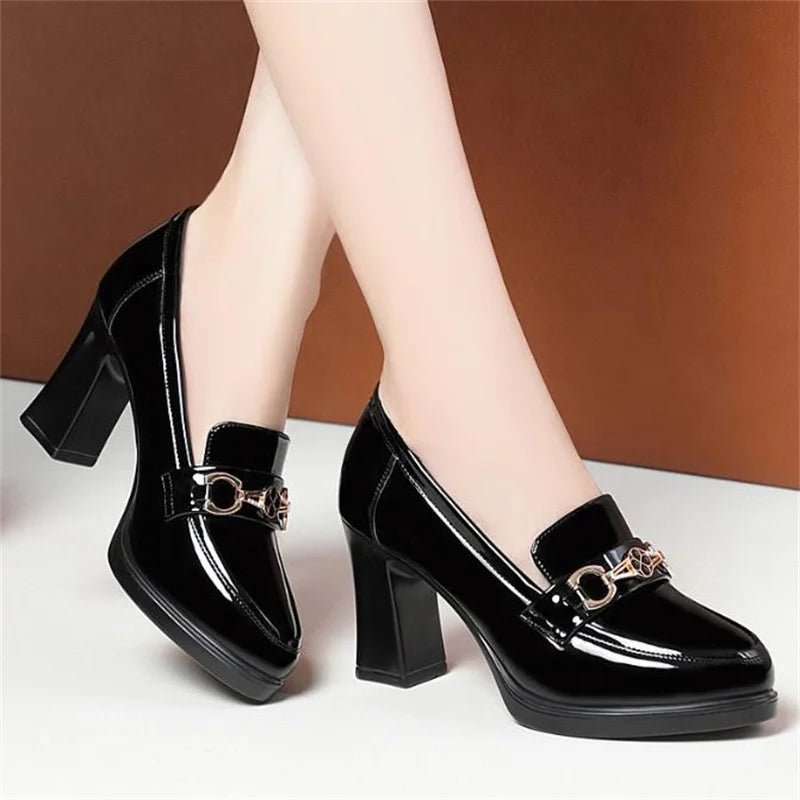 Escarpins mocassin femme