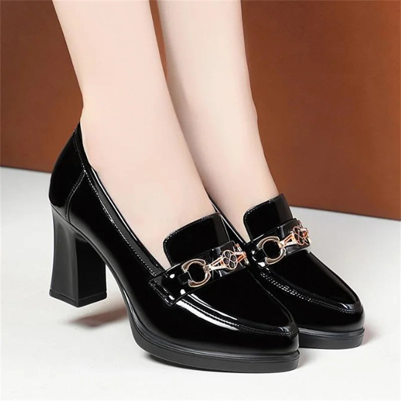 Escarpins mocassin femme