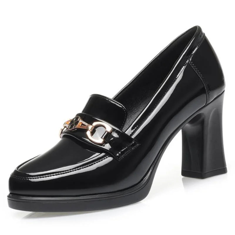 Escarpins mocassin femme