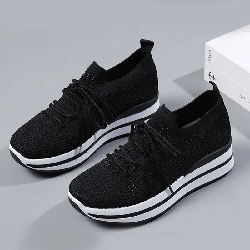 Mocassin baskets femme