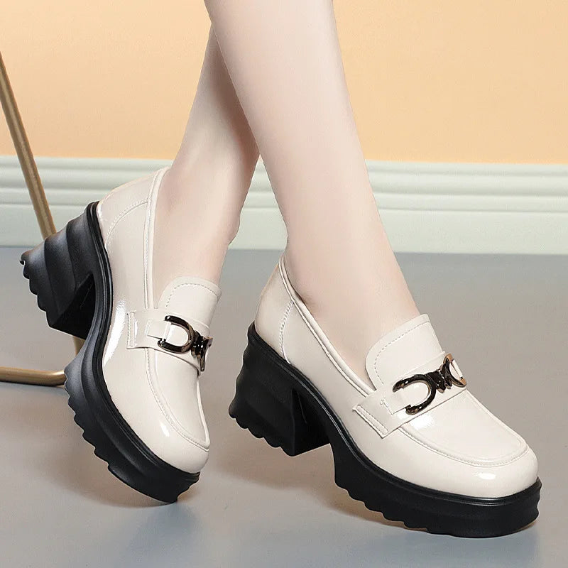 mocassin confort femme