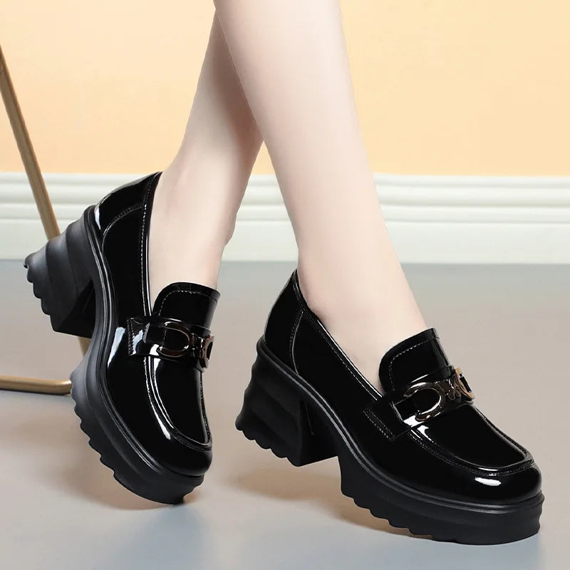 mocassin confort femme