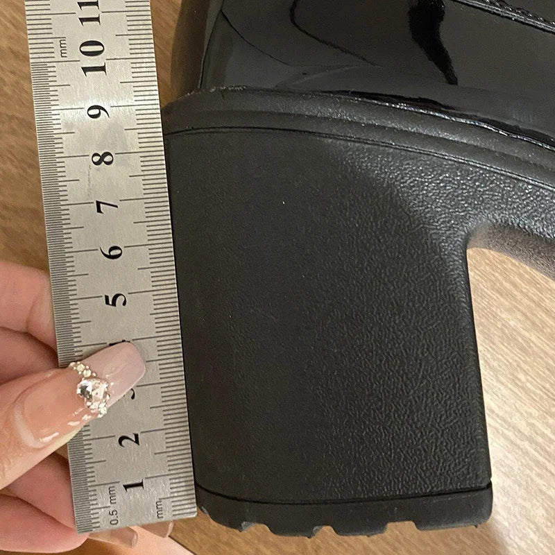 mocassin à talon femme