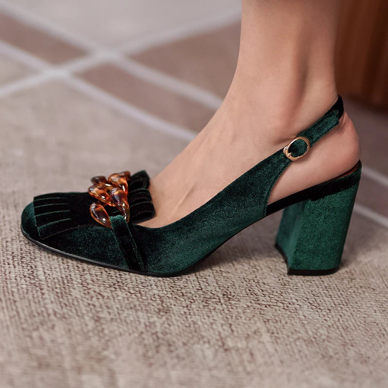 Mocassin bride femme