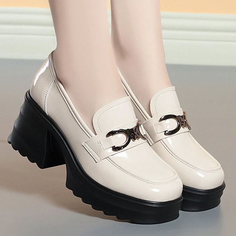 mocassin confort femme