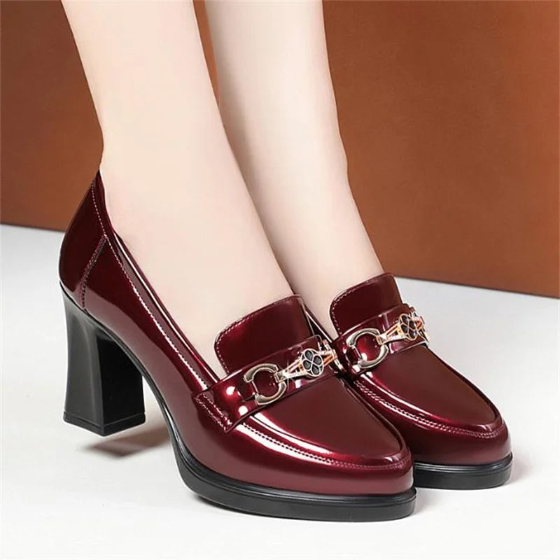 Escarpins mocassin femme