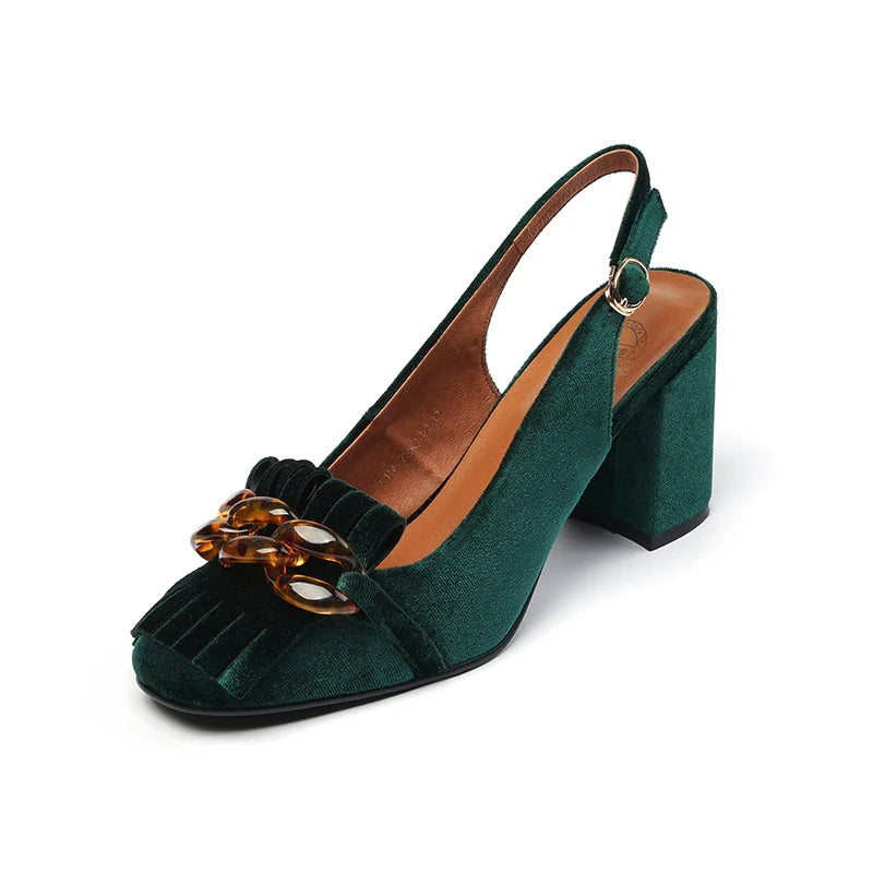 Mocassin bride femme